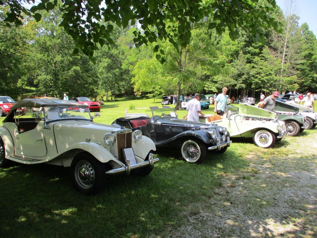 Rugby British car show August 17, 2024 - Plateau British Car Club